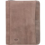 Explorer A4 Zipper Folder - Brown