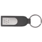 Alpha Studded Key Holder - Black