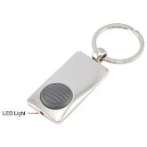 Metal Enyo Keyring Torch - In gift box - Silver