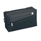 Nylon Airline Toiletry Bag -  Measures: 260(w) x 180mm(h) - Blac