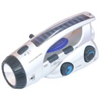 Dynamo Torch Radio - Silver