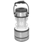 Athens Fluorescent Lantern - Silver