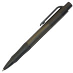 Jumbo Frosted Ball Pen - Black