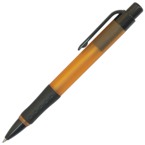 Jumbo Frosted Ball Pen - Orange