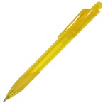 Apollo Frosted Ball Pen - Yellow