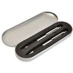 Satin Aluminium Penset - Silver