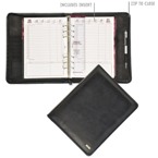 Wortley A5 Zip Filofax - Black