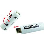 Dublin Rotating Memory Stick - White