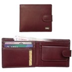 Carolina Tab Inlay Wallet - Burgundy