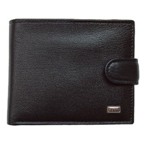 Carolina Tab Inlay Wallet - Black