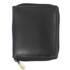 New York Zip Around Wallet - Black