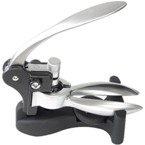 Corky Deluxe Mechanical Corkscrew - Silver