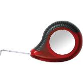 3M Tear Drop Tape Measure - With rubber non-slip grip - Red