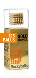 125 Gold Buckyballs