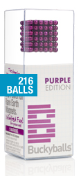 216 Purple Buckyballs