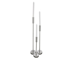 ALUMINIUM CANDLE STICK "STILETTO" 76CM