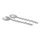 AL. SALAD SERVER SET(2PC)ROPE-35CM