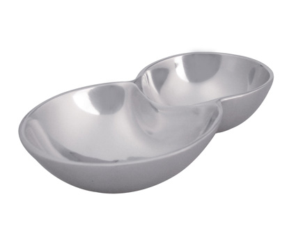 AL.BOWL-DOUBLE POD-19X12X4CM