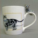 Cat Mug - ceramic - american