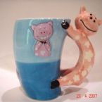 Animal Mug - funny - Pig