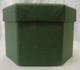 Gift Box set - 10box - Gold leaf green