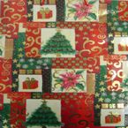 Gift Bag - hot stamp - Xmas tree - Large