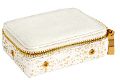 Ring Case - White & Gold Glamour Ring Case - White & Gold Glamour