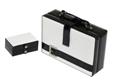 Briefcase - Starlight Glamour White Briefcase - Starlight Glamour White
