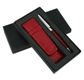 Pen Set - Ravishing Red Croco
