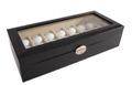 Golf Ball Case (24) - Designer Black