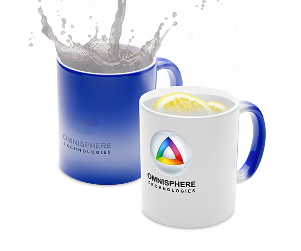 Colour Changing Mug - Avail in: Black, Red or Blue