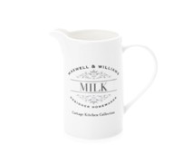 Maxwell & Williams C/Kitchen Milk Jug 1.2L Gb - Min Orders Apply Maxwell & Williams C/Kitchen Milk Jug 1.2L Gb - Min Orders Apply
