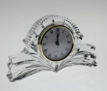 Bohemia Crystal Clock Decorated Large 270Mm - Min Orders Apply Bohemia Crystal Clock Decorated Large 270Mm - Min Orders Apply