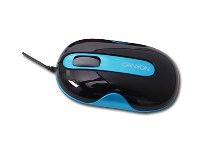 Canyon Optical Mouse - Super Optical, 3 button, USB2.0,  Black w