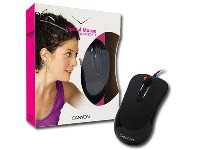 Canyon Optical Mouse - Optical, 800dpi, 4 button, USB/PS2 - Blac