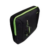 Canyon Messenger Bag - 15.4" - Messenger bag - Black and Green