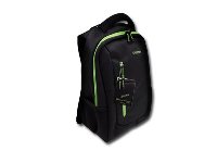Canyon Notebook Bag -  15.4" - Backpack Black and Green  - 24 Mo
