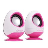 Canyon  speaker - (Stereo, 6W, 100Hz - 20kHz, USB) , egg Shape,