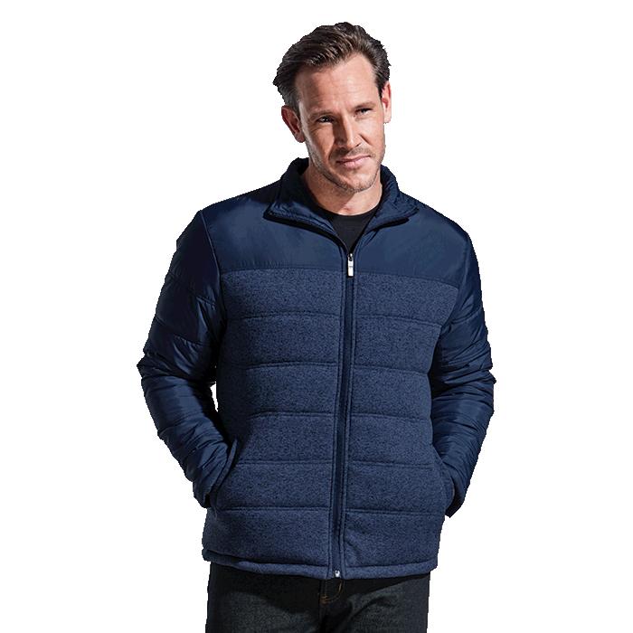 Barron Mens Colorado Jacket - Avail in: Charcoal Melange/Black o