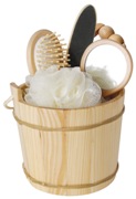 Wooden Bath Set