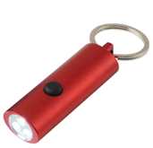 Moonbeam Key Ring Torch - Red