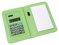 Abacus Calculator Notepad - Green