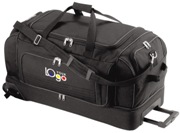 Indestruktible - Black Double Decker Trolley Bag