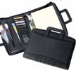 Indestruktible - Black Moulded Rubber Drop Handle Portfolio