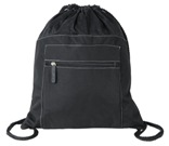 Indestruktible Drawstring Backpack - Black