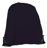 Basic Drawstring Bag - Black