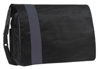 Stripe Sling Bag - Grey/Black