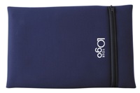 Neoprene Zippered Laptop Skin - Navy