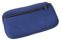 Neoprene Travel Document Holder - Blue