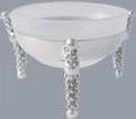 Diana Carmichael Dish 170Mm Studded